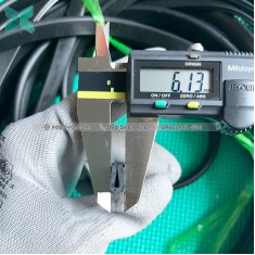 Ron cao su thường chữ U 6x12x2