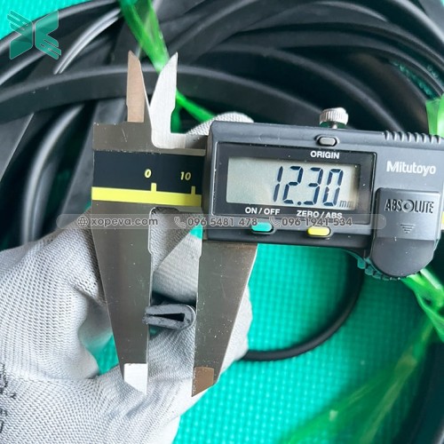 Ron cao su thường chữ U 6x12x2