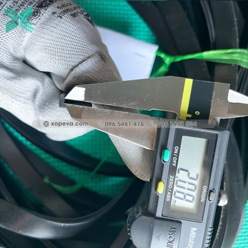 Gioăng cao su thường chữ U 6x15x2