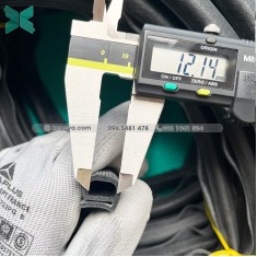 Gioăng cao su xốp EPDM chữ E 16x14.5x2