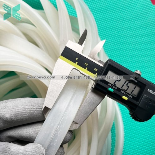 Gioăng silicon chữ U 6.5x21x4.5