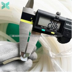 Gioăng silicon trắng chữ D 10x10.5x3.5