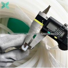 Gioăng silicon trắng chữ D 10x10.5x3.5