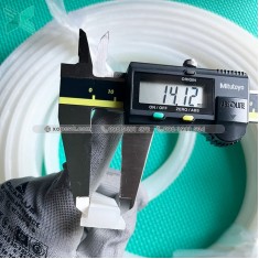 Gioăng silicon trắng chữ T 20x9x14