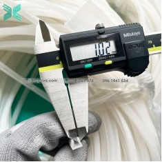 Gioăng silicon trắng chữ U 7x7.8x1