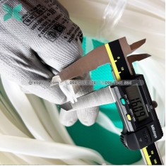 Gioăng silicon trắng chữ U 8x16x1.5