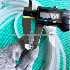 Gioăng silicon trắng chữ T 6.2x6x2