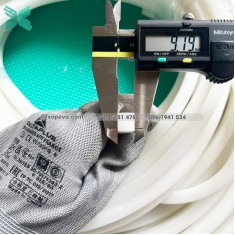 Gioăng silicon xốp trắng CN 9x10 Gioăng silicon xốp trắng CN 9x10