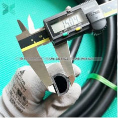 Gioăng cao su EPDM chữ D 20x15x2