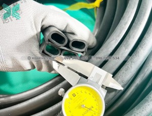 Gioăng cao su EPDM chữ E 42x16x2 Gioăng cao su EPDM chữ E 42x16x2
