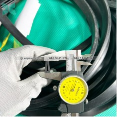 Gioăng cao su nẹp kính chữ U 6x15x2