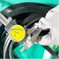 Gioăng cao su nẹp kính chữ U 6x15x2