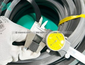 Gioăng cao su xốp EPDM 15x15 Gioăng cao su xốp EPDM 15x15