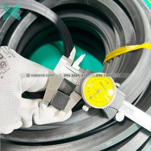 Gioăng cao su xốp EPDM 15x15