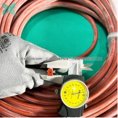 Gioăng silicon đỏ chữ D 7.2x9.4 Gioăng silicon đỏ chữ D 7.2x9.4