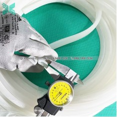 Gioăng silicon trắng chữ D 15x8x2.5 Gioăng silicon trắng chữ D 15x8x2.5
