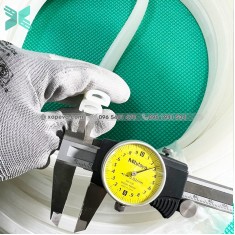 Gioăng silicon trắng chữ D 15x8x2.5 Gioăng silicon trắng chữ D 15x8x2.5