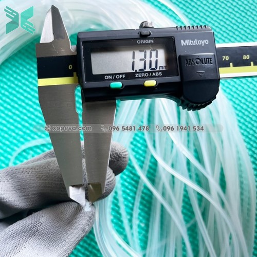 Gioăng silicon trắng chữ T 2.5x3x1.1