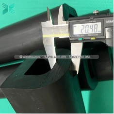 Gioăng cao su EPDM chữ D 80x70x20