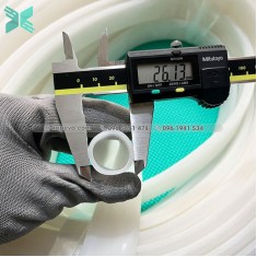 Ống silicon trắng 26x22 Ống silicon trắng 26x22