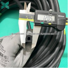 Gioăng cao su xốp EPDM chữ D 12x12x3