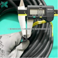 Gioăng cao su xốp EPDM chữ D 12x12x3