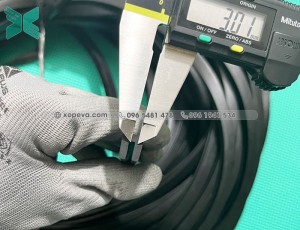 Gioăng cao su EDPM chữ U 9x11x3 Gioăng cao su EDPM chữ U 9x11x3