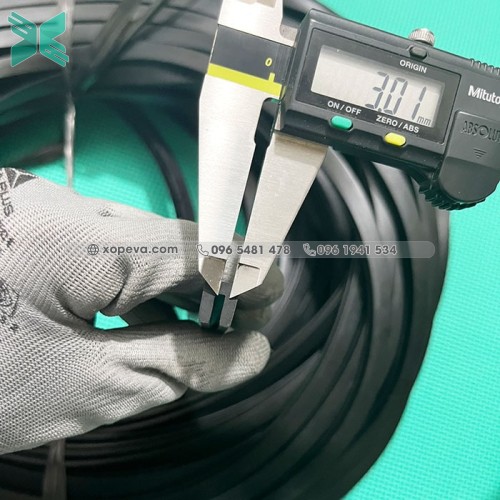 Gioăng cao su EDPM chữ U 9x11x3