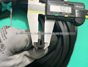 Gioăng cao su EDPM chữ U 9x11x3 Gioăng cao su EDPM chữ U 9x11x3