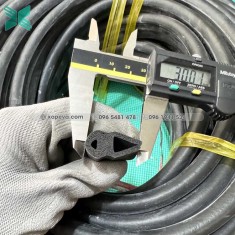 Gioăng cao su xốp EPDM chữ U 30x14.9x9